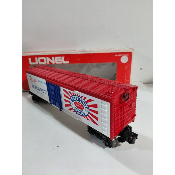 Lionel 6-7703 Train O Gauge Model Railroad Beechnut Chewing Tobacco Boxcar w/Box - Picture 4 of 13